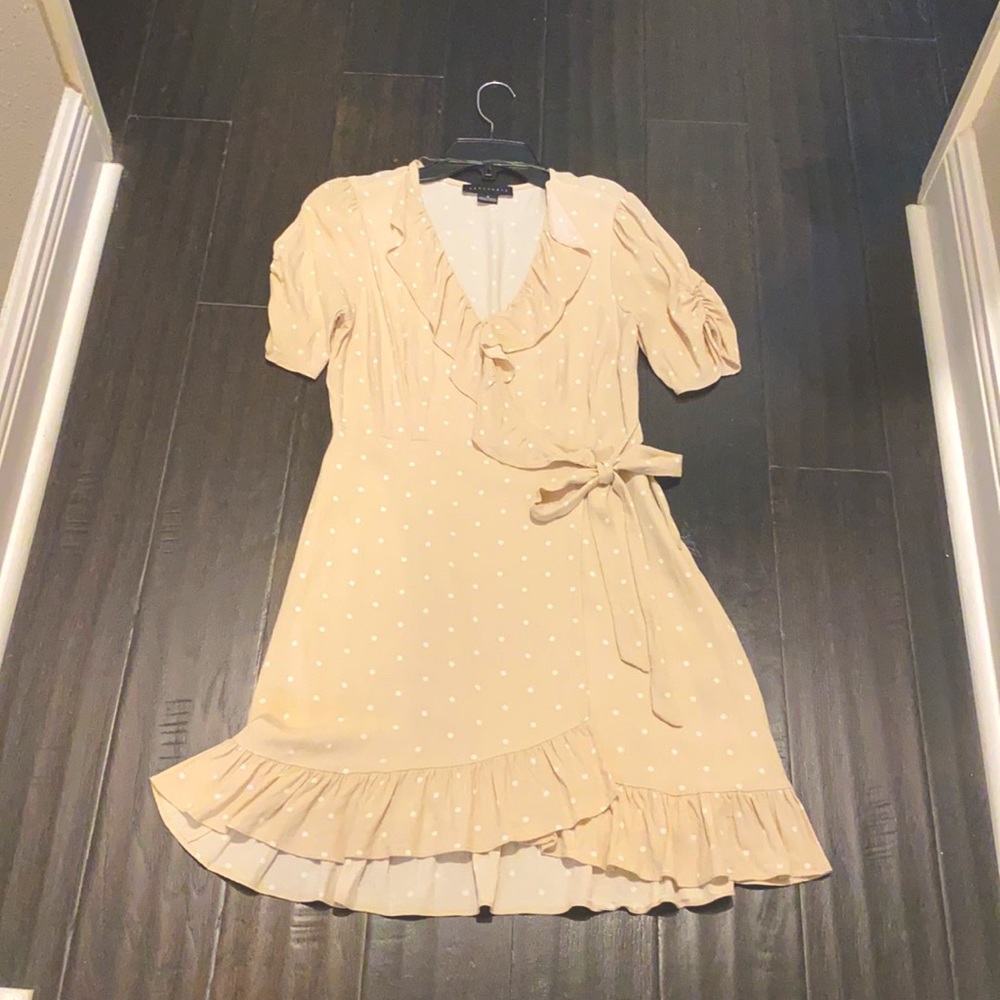 NWOT Sanctuary Heartthrob Ruffle Wrap Dress